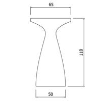 Drink modern bistro high table aperitfs - grey 3